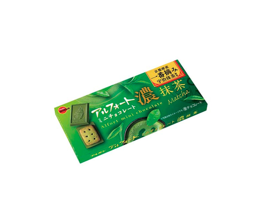 ALFORT Mini Chocolate "Rich Kyoto Uji-Matcha" - Bourbon