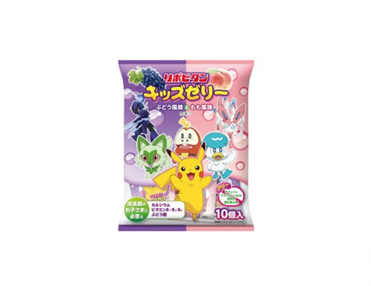 Kids Lipovitan Pikemon (Grape & Peach) Jelly - Taisho