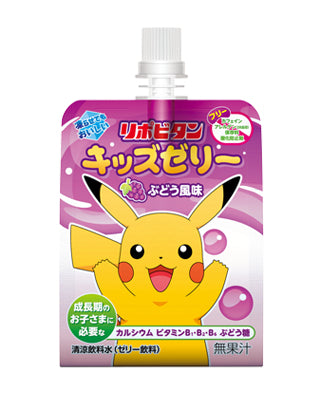 Pikemon Grape Jelly (Pouch) Lipovitan Kids - Taisho