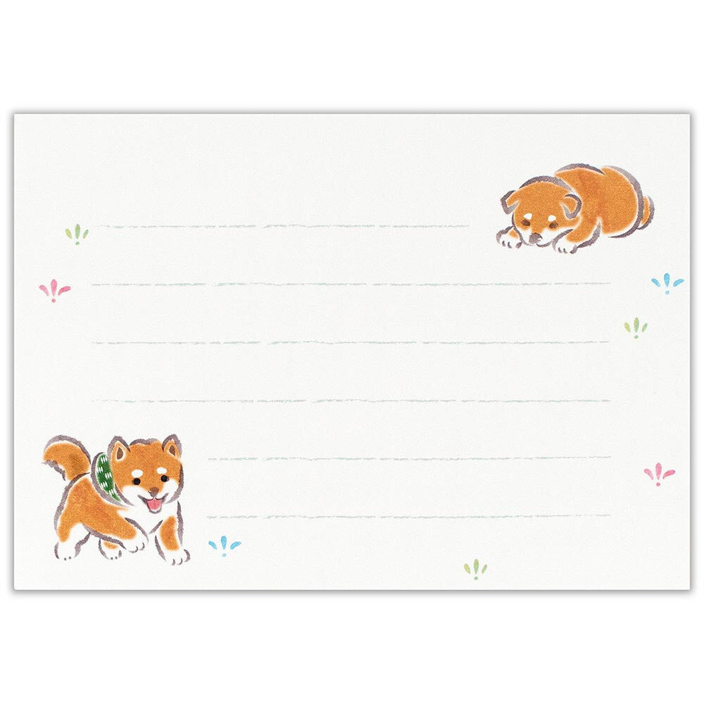 mini Brief Papier - Shiba