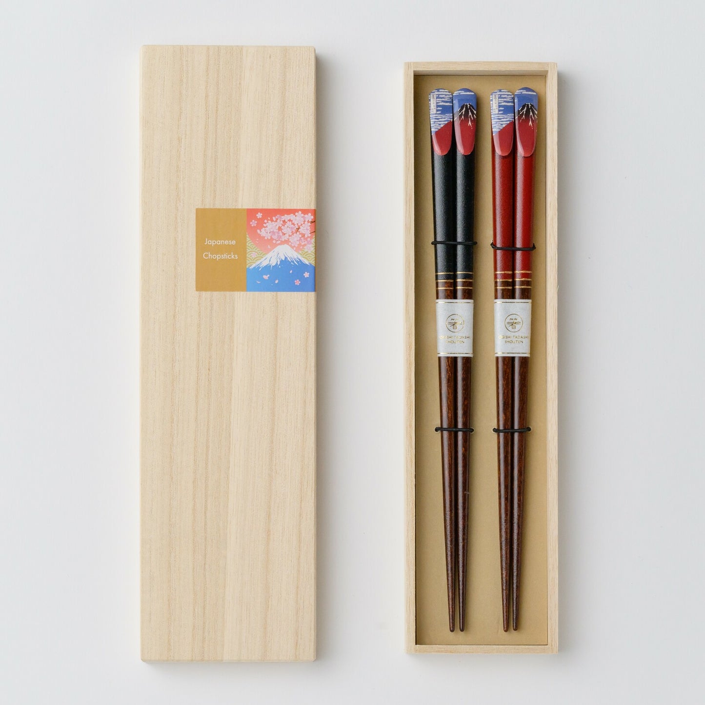 Stäbchen Sets - Ogishi Tadashi Shoten (Wakasa Lackiertechnik)